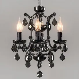 Om chandelier crystal
